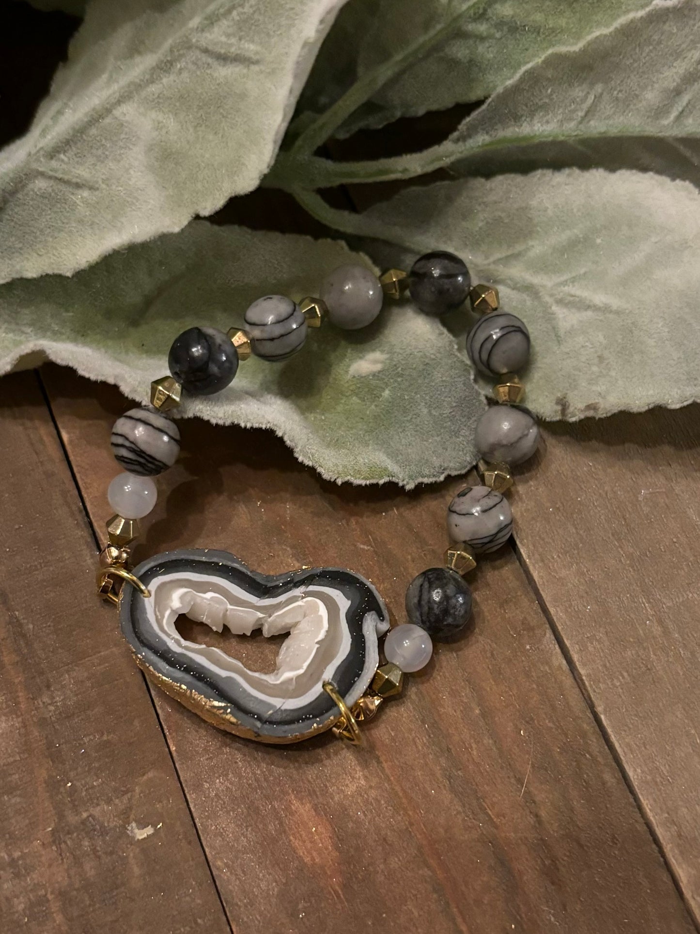 Geode Stretch Bracelet
