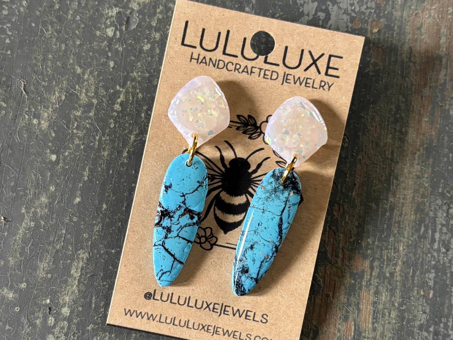 Turquoise & Pearl Daggers