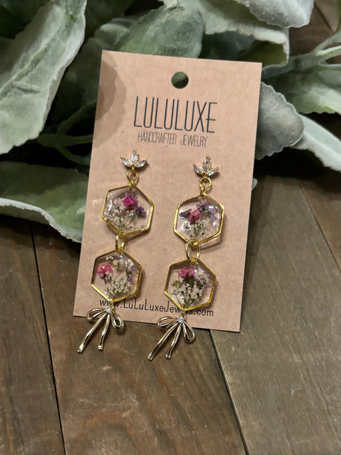 Pressed Petals & Bows