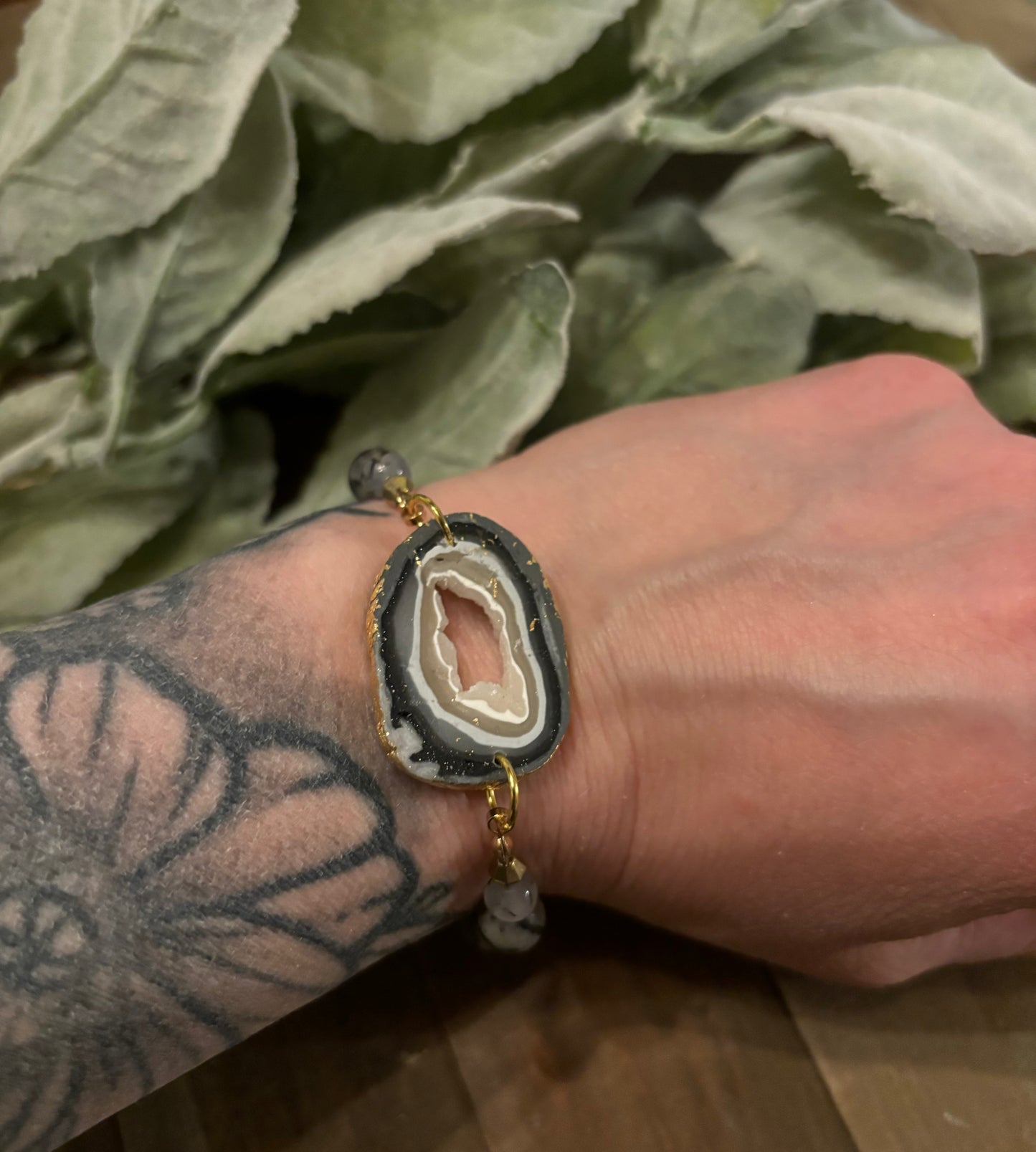 Geode Stretch Bracelet