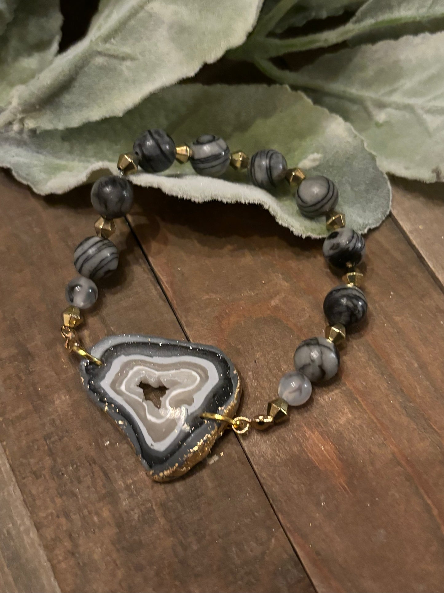 Geode Stretch Bracelet