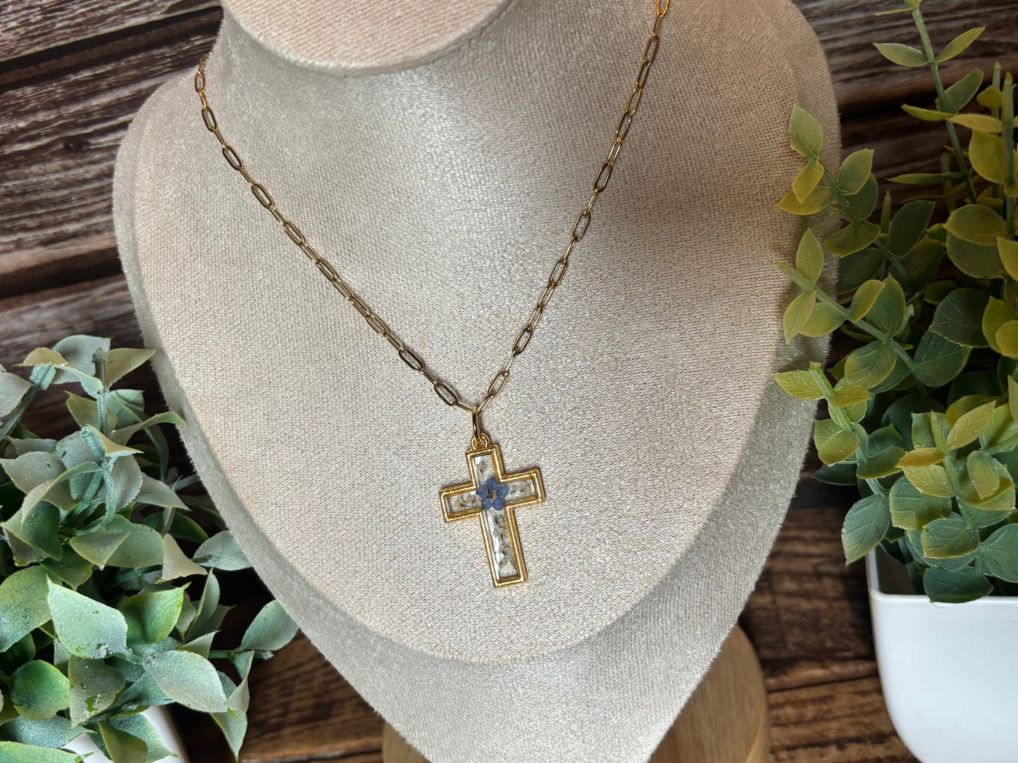Cross Earring & Necklace Sets