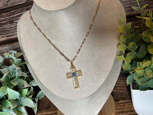 Cross Earring & Necklace Sets