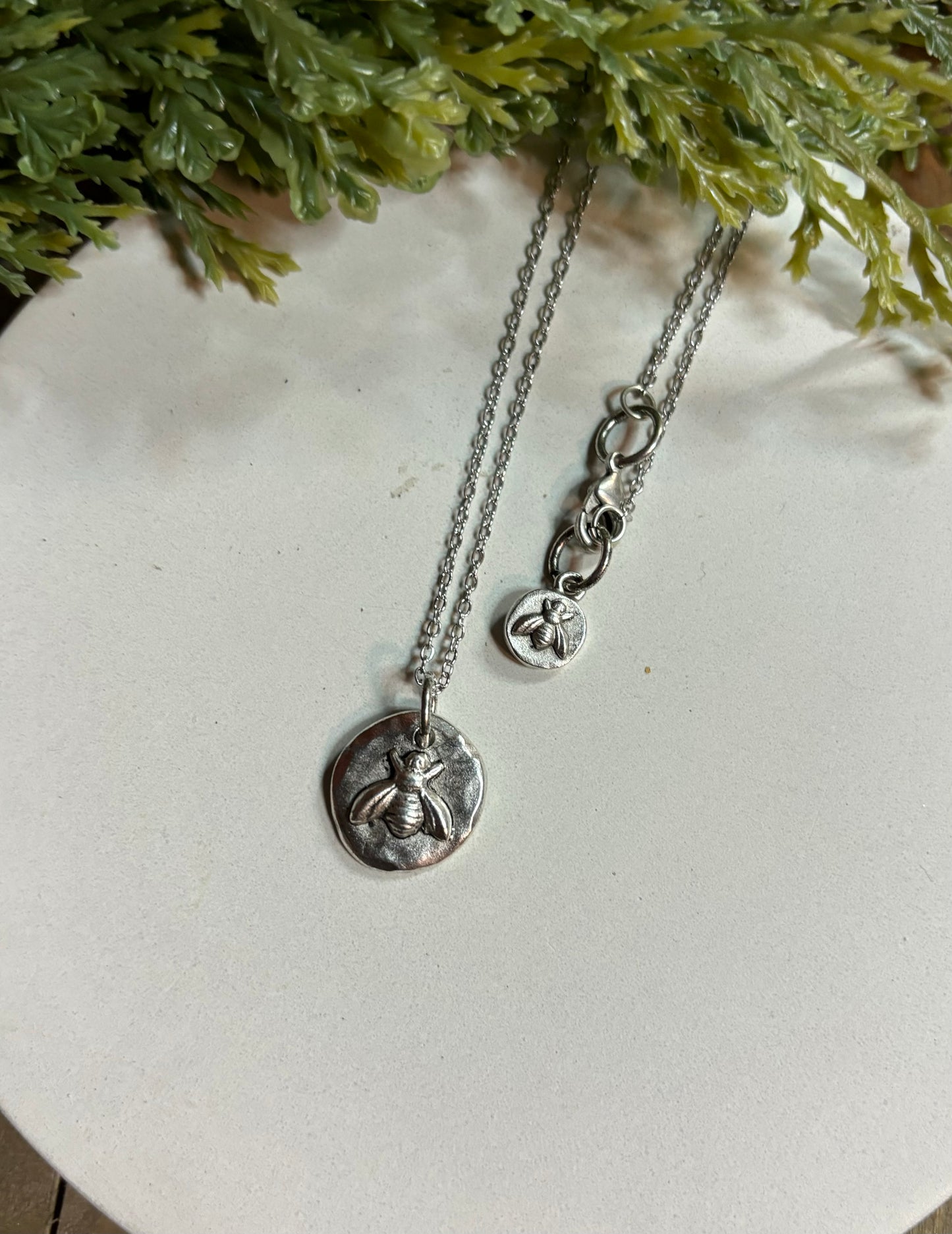 Signature Logo Necklace - Silver