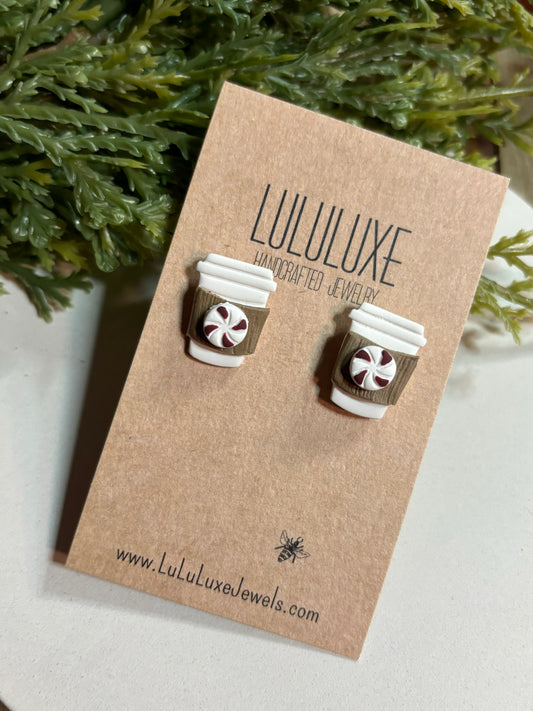 Peppermint Mocha Studs