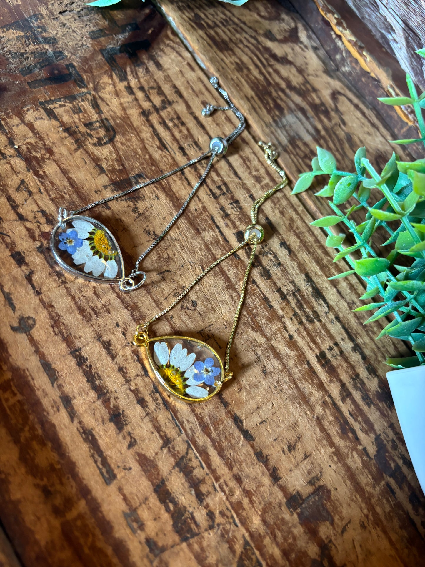 Teardrop Slider Bracelet