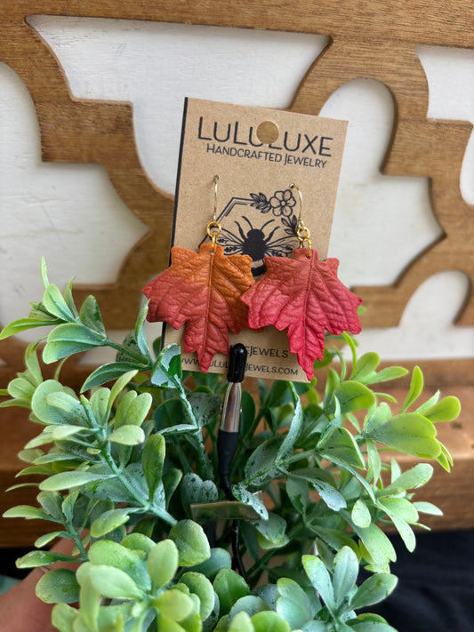 Autumn Leaf Earrings