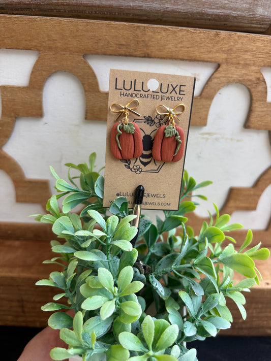 Cutie Pumpkin earrings