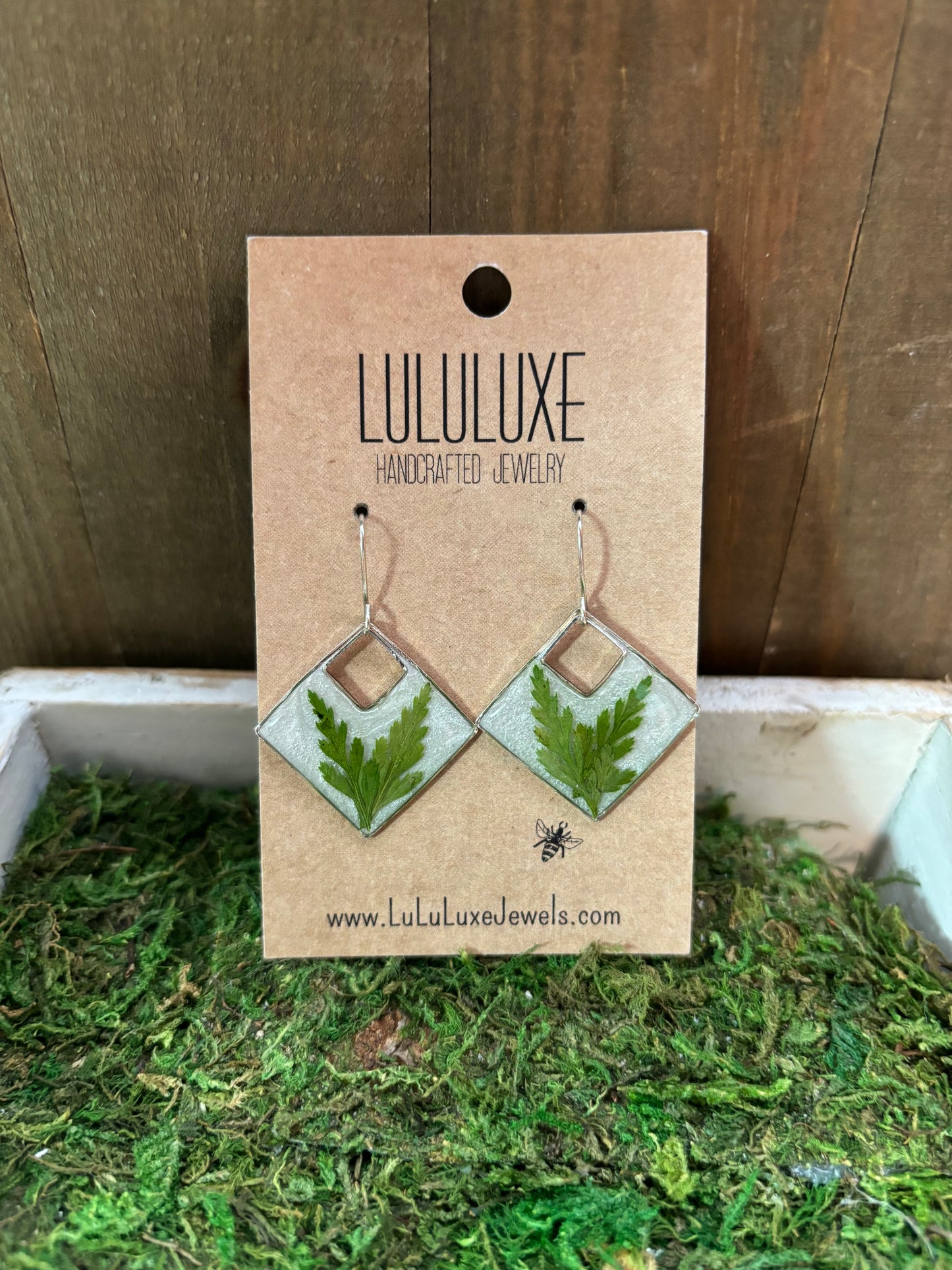 Square Fern Dangles