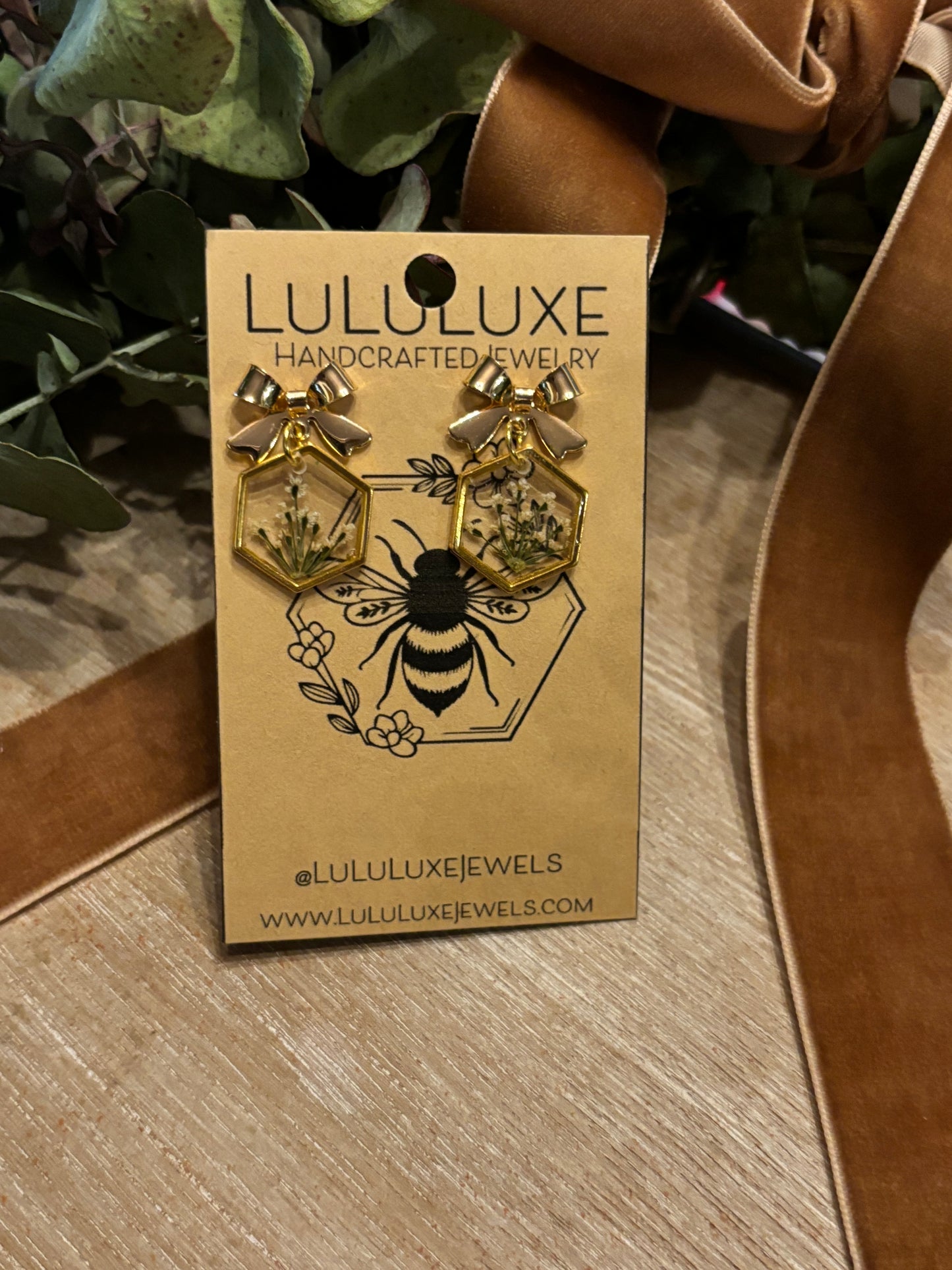 Pressed Petals & Bows