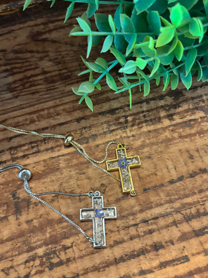 Cross Slider Bracelet