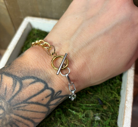 Mixed Metal Bracelet