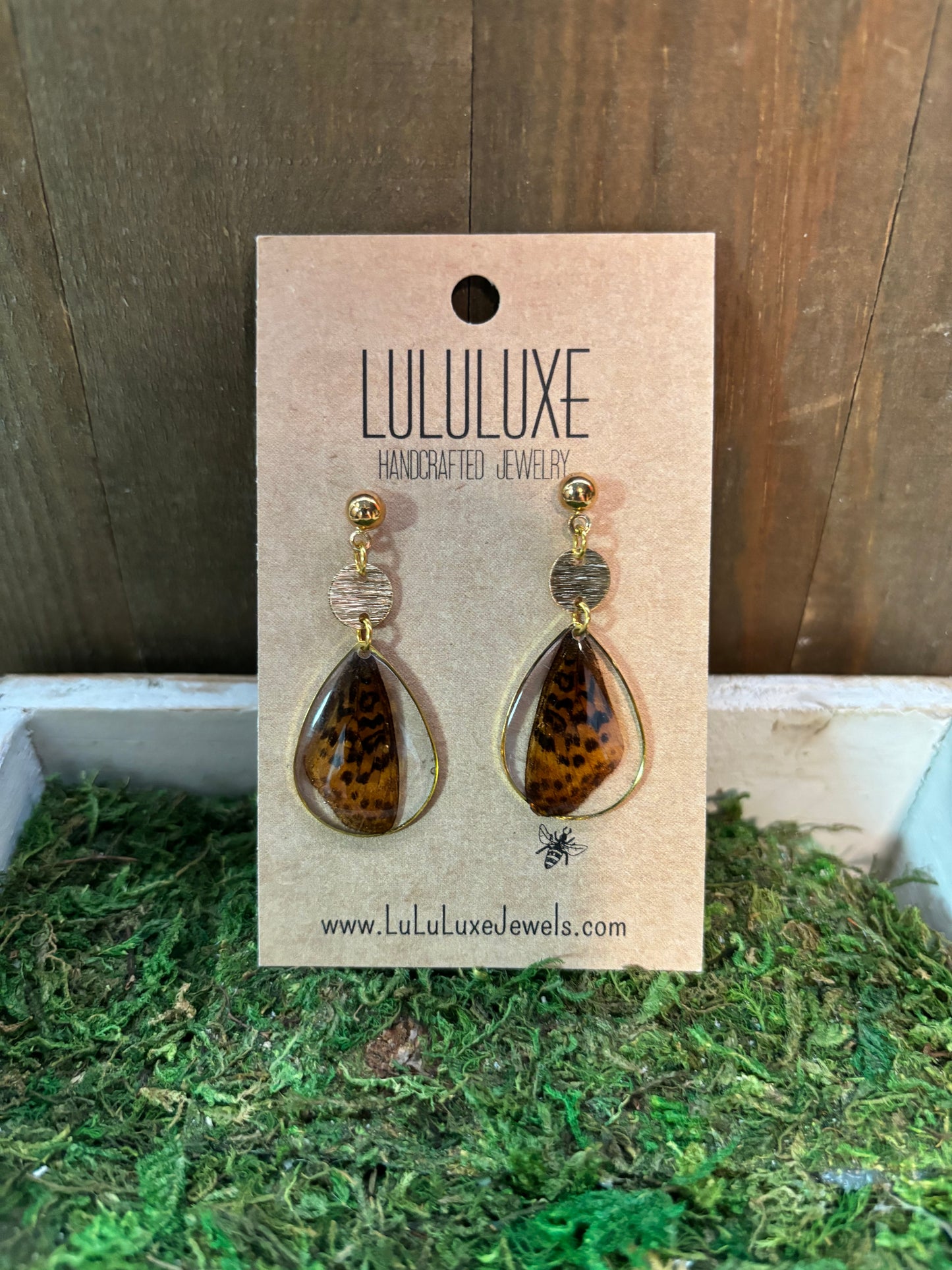 Butterfly Teardrop Dangles