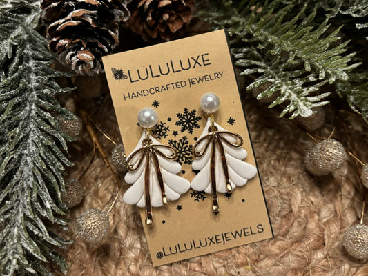 Christmas White & Bows