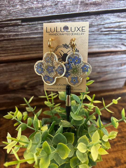 Quatrefoil Earrings